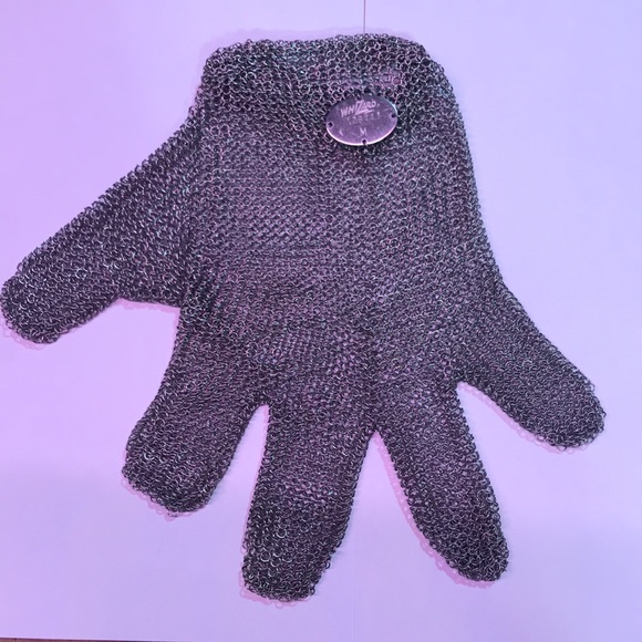 WHIZARD  Stainless Steel Metal Mesh Cut Resistant Gloves Medium - Picture 2 of 3